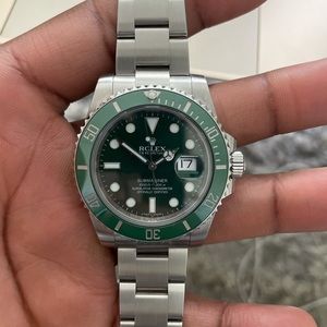Rolex sub aka hulk not for sale